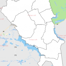 Aplikacja Mobilna Forester - mapa z warstwą SHP.